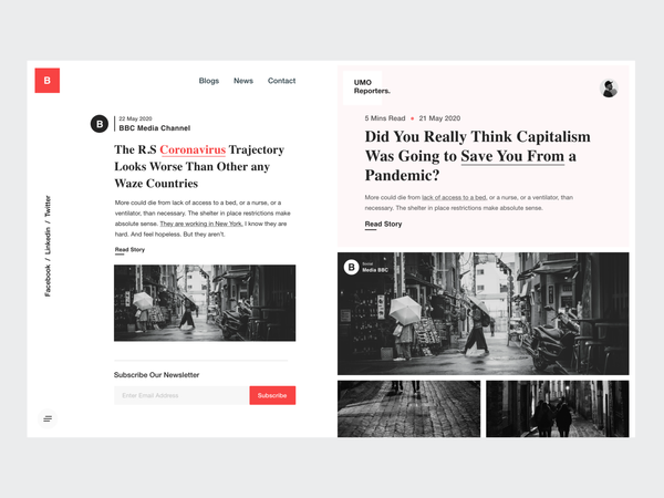 White UI / Blog / News