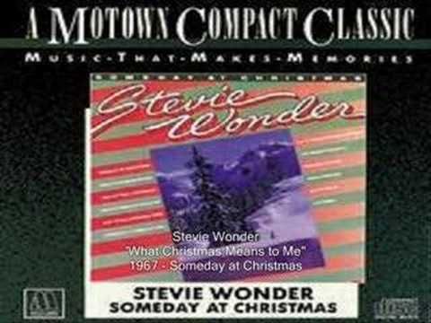 Stevie Wonder - What Christmas Means to Me