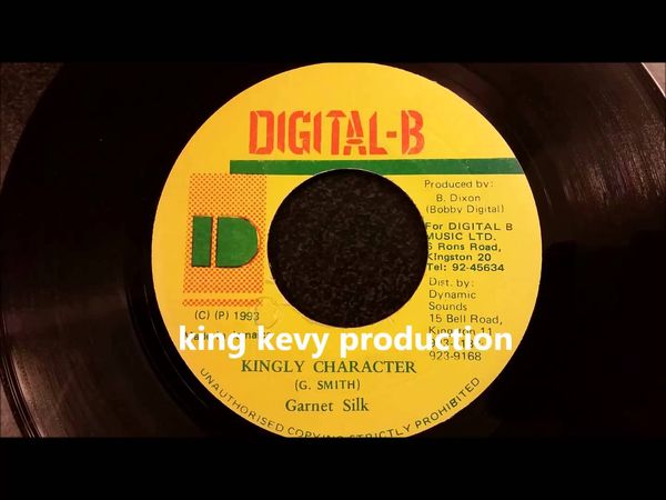 Garnett Silk - Kingly Character - Digital B - 7" w/ Version