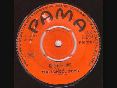 The School Boys "Guilty of Love" Pama 753 B (1969)