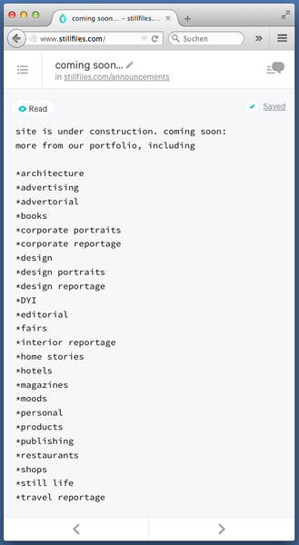 new.stillfiles.com: announcement