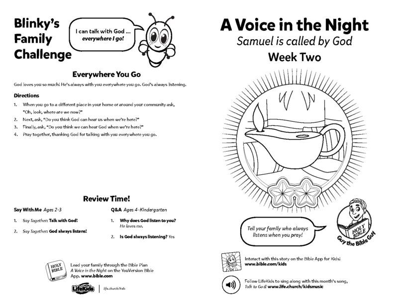 a voice in the night blinky week 2