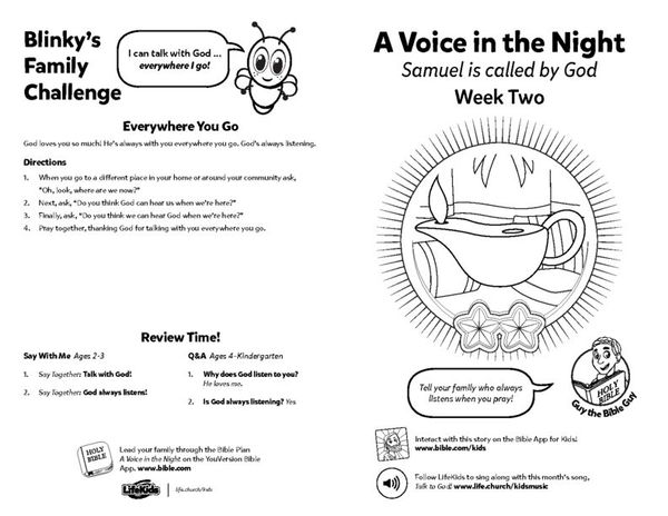 a voice in the night blinky week 2