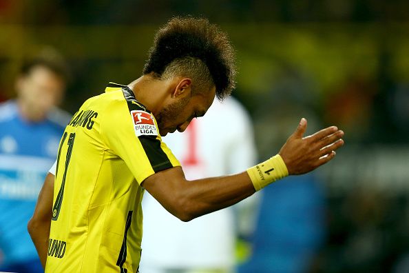 pierreemerick-aubameyang-of-dortmund-reacts-during-the-bundesliga-picture-id664558150