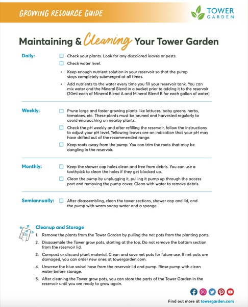 5- Maintaining and Cleaning