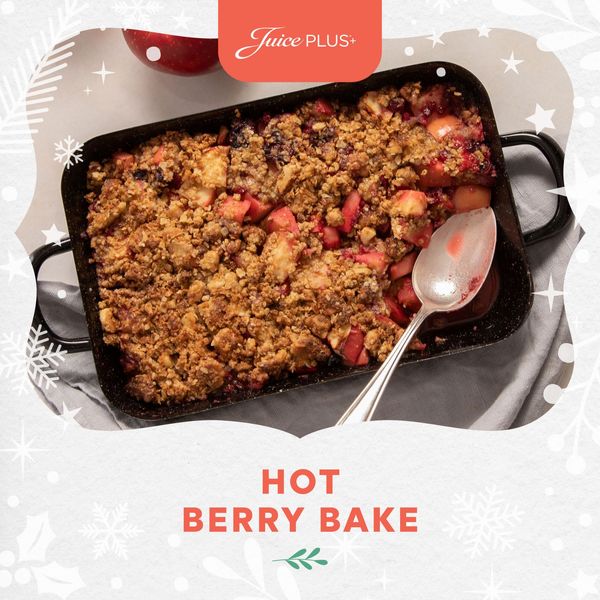 Hot Berry Bake - Square - English