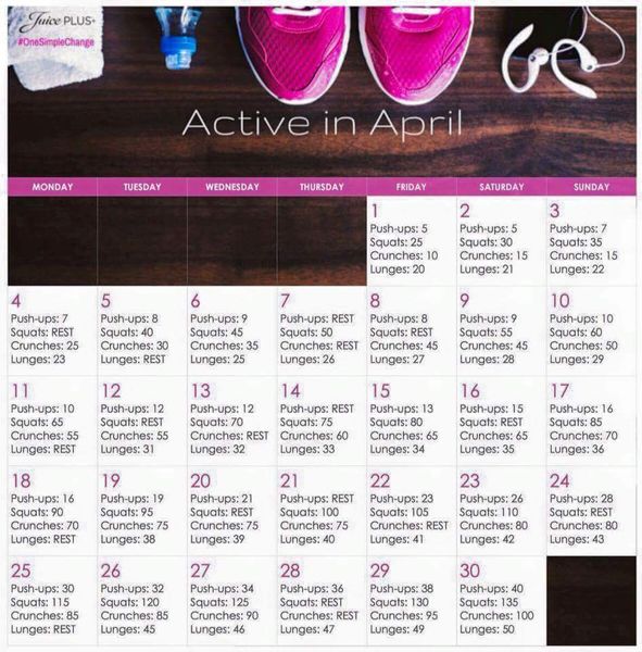 April - Active