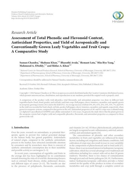 Univeristy of Mississippi TG Study