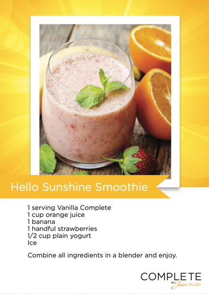 Hello Sunshine Smoothie