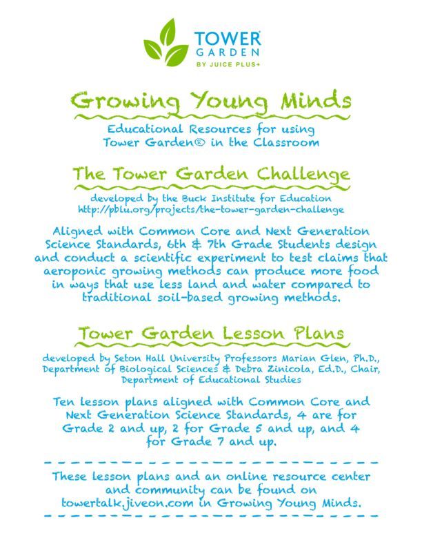 Educational Resource Flyer - blue and green