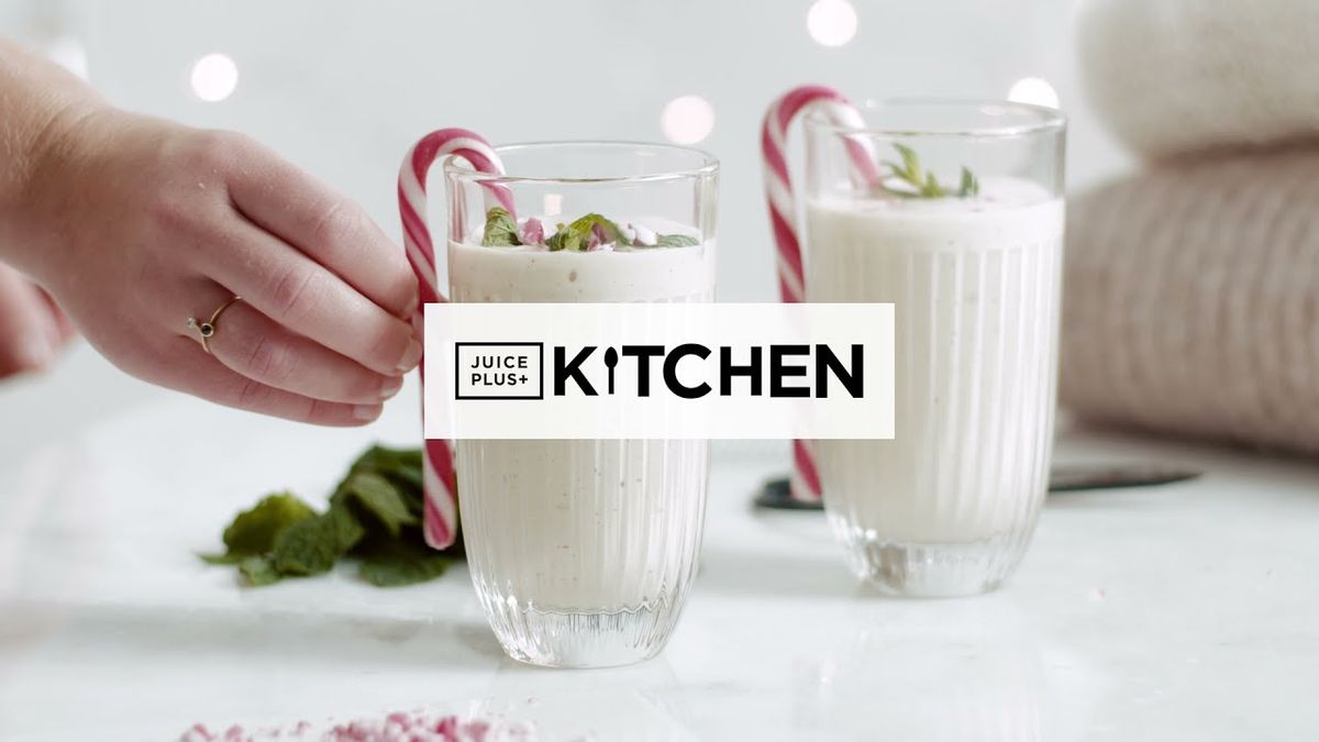 Candy Cane Peppermint Shake| Juice Plus+ Kitchen