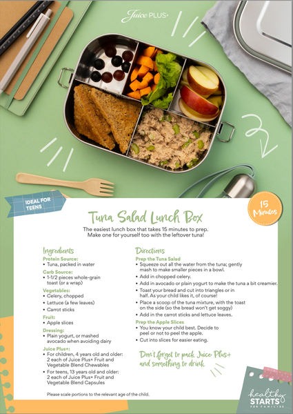 Tuna Salad Lunch Box