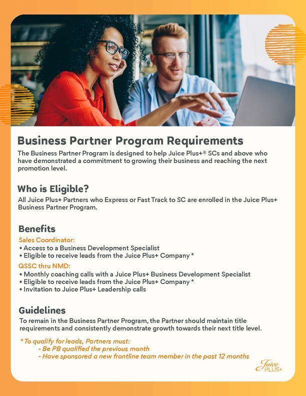 Business Partner Program - ENGLISH