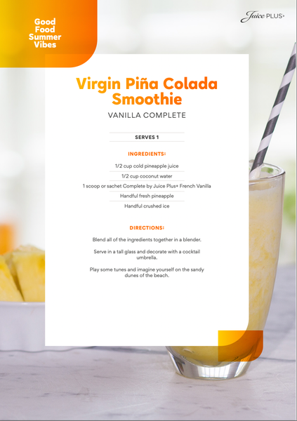 Virgin Pina Colada Smoothie