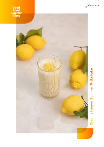 Creamy Lemon Summer Milkshake