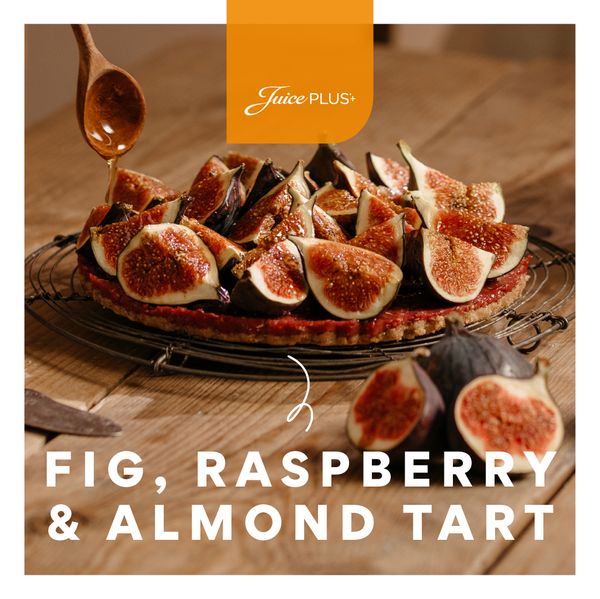 Fig, Raspberry  Almond Tart Shareable - English-2