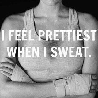 prettiest when i sweat