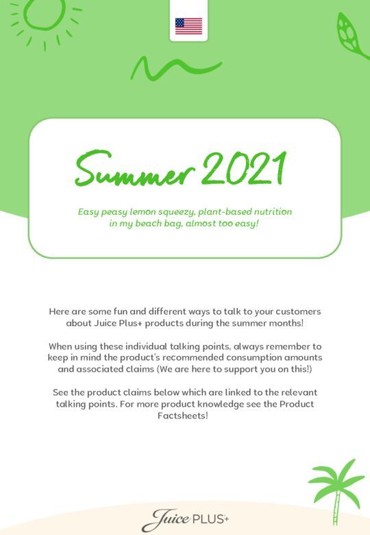 2021 Summer Conversation Starters