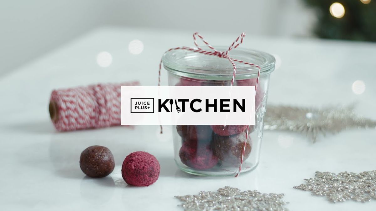 Chocolate Pecan & Cranberry Balls| Juice Plus+ Kitchen