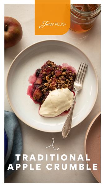 Traditional Apple Crumble Story Shareable - English