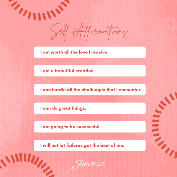 Copy of Self Affirmations (Red)