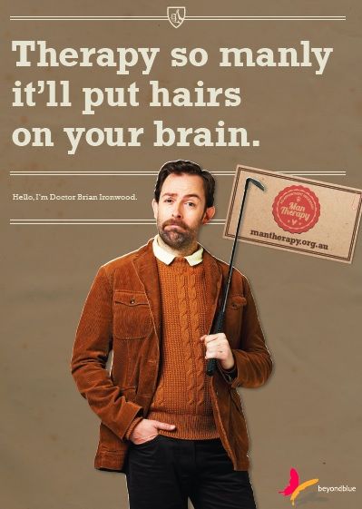 mantherapy campaign - Google Search