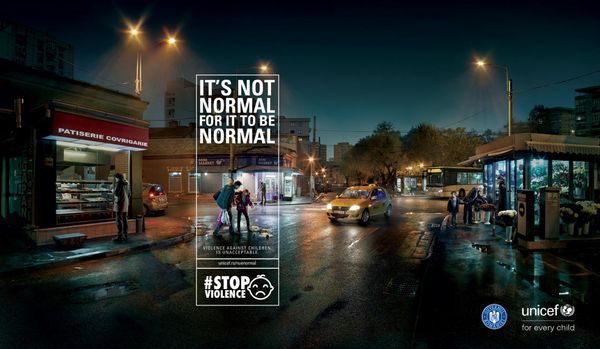 Unicef: It's not normal for it to be normal | Ads of the World™