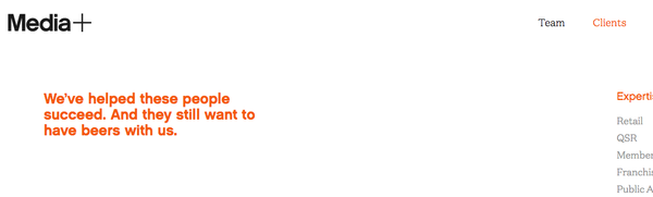 Media+: Relationships first