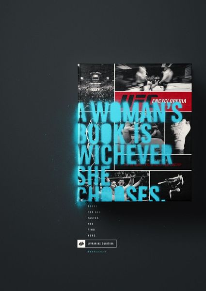 Livrarias Curitiba: UFC book | Ads of the World™