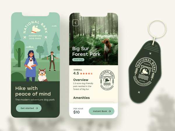 National Bark App by Cody Brown on Dribbble