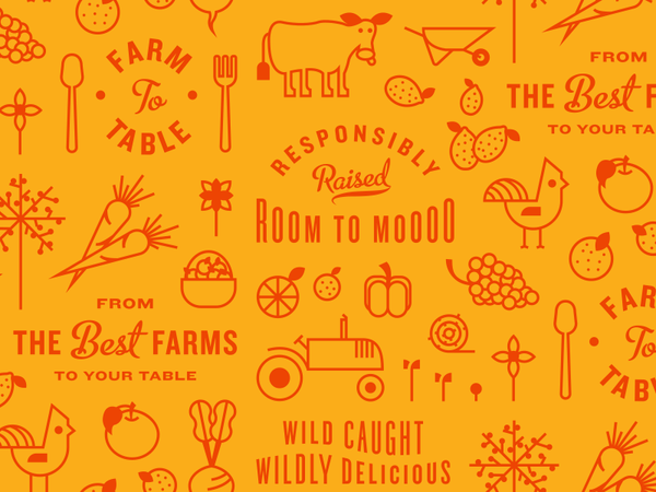 Farm to Table Pattern by Kyle Anthony Miller