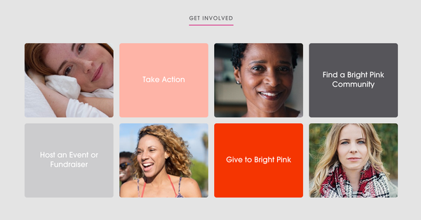 CTA w/ thriving images