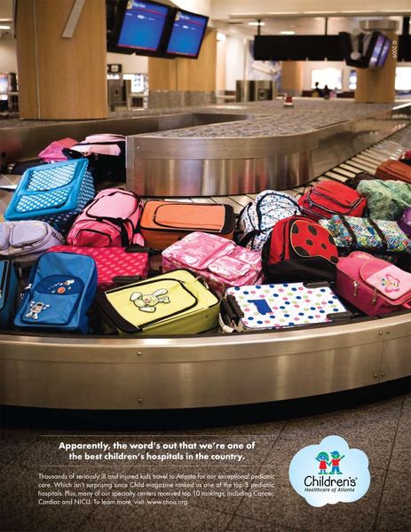 Children's Healthcare of Atlanta: Suitcases | Ads of the World™