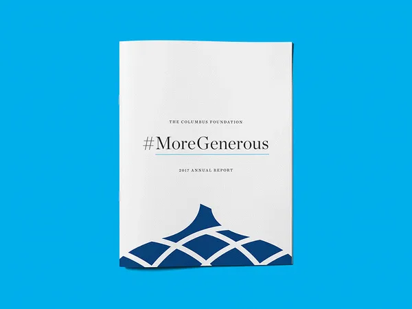 Generous philanthropy annual report