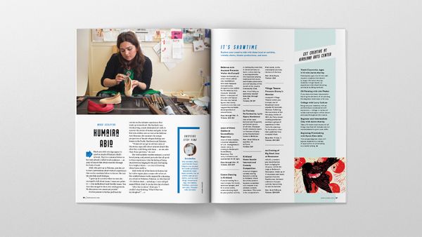 Magazine Layouts – Kirsten Erwin Design