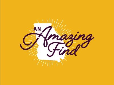 There's GOLD in them there hills! amazing visit treasure x shiny block script tagline logo tourism …