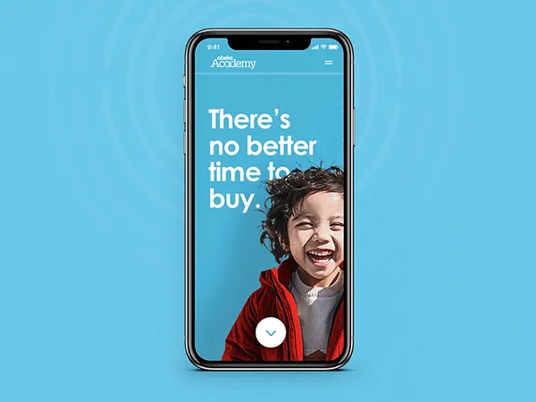 Promotional Styles colorful website mobile kid teach academy child homework school materials educat…