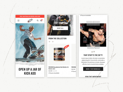 FBOMB Mobile Homepage responsive web design responsive website responsive design responsive mobile …