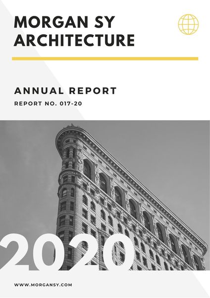 Free, custom printable annual report templates | Canva