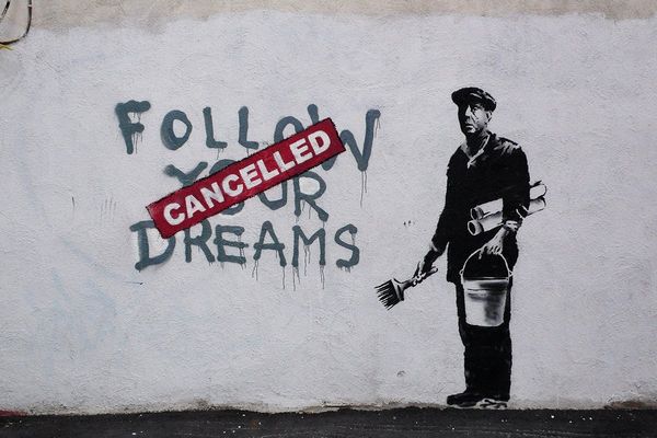Musings on Rhetoric : Analysis of A Visual: Banksy Street Art