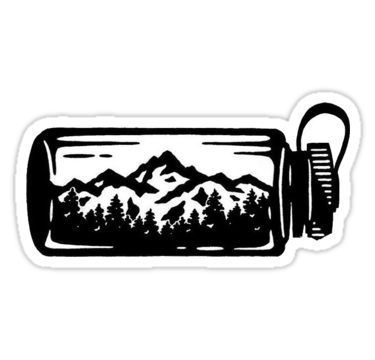 Pin by May McCalmon on Artsy stuff in 2020 | Outdoor stickers, Water bottle  stickers, Bottle stick…