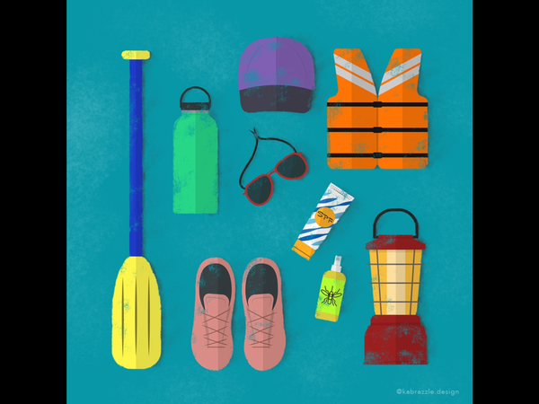 Whitewater Rafting Camping Trip rafting whitewater rafting outdoors camping digital art