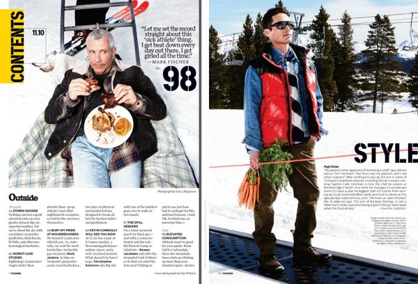 Ture Lillegraven Outside Magazine Shoot | AH NEWS