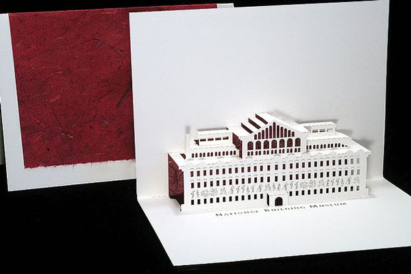 Origami Architecture Pop-Up Cards by Live Your Dream Designs
