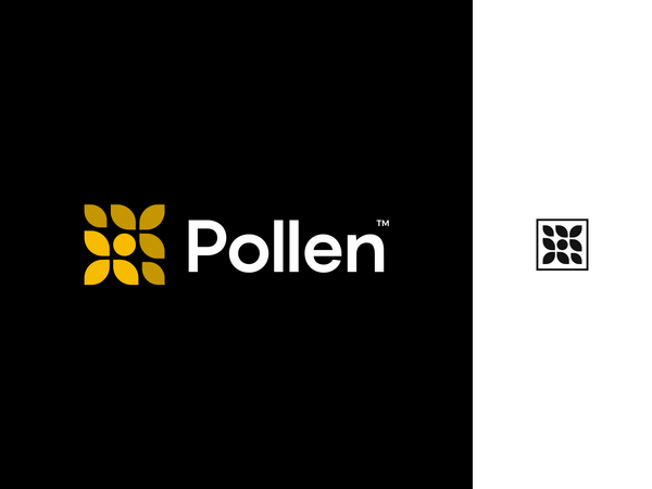 Pollen Logo Design by Second Eight on Dribbble