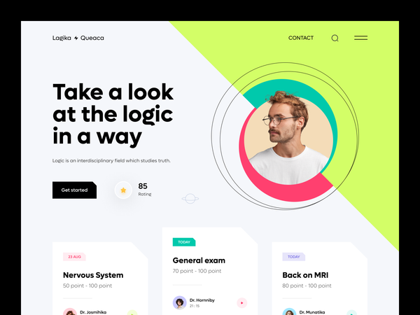 E-larning Website Design by Glow for Piqo Design on Dribbble