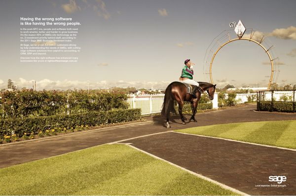 Sage Print Advert By BrandMatters: Jockey | Ads of the World™