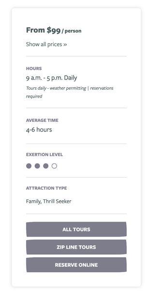 PPRA // Attraction Quick-facts