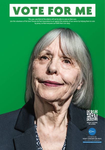 Saint-Vincent-de-Paul Society: VOTE FOR ME!! • Ads of the World™ | Part of The Clio Network