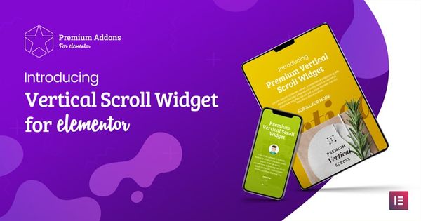 Elementor Vertical Scroll Widget - Premium Addons for Elementor
